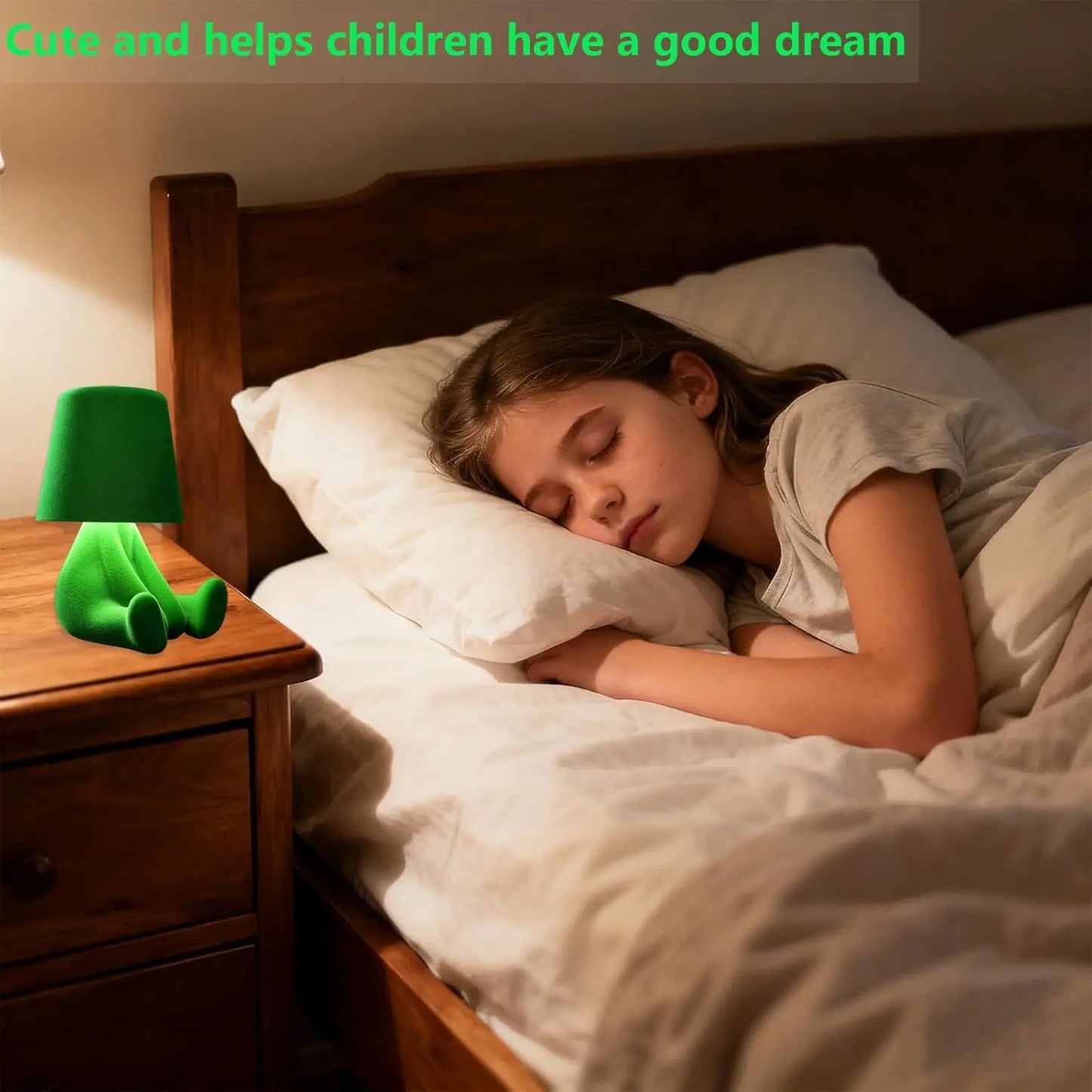 A cute rechargeable lamp