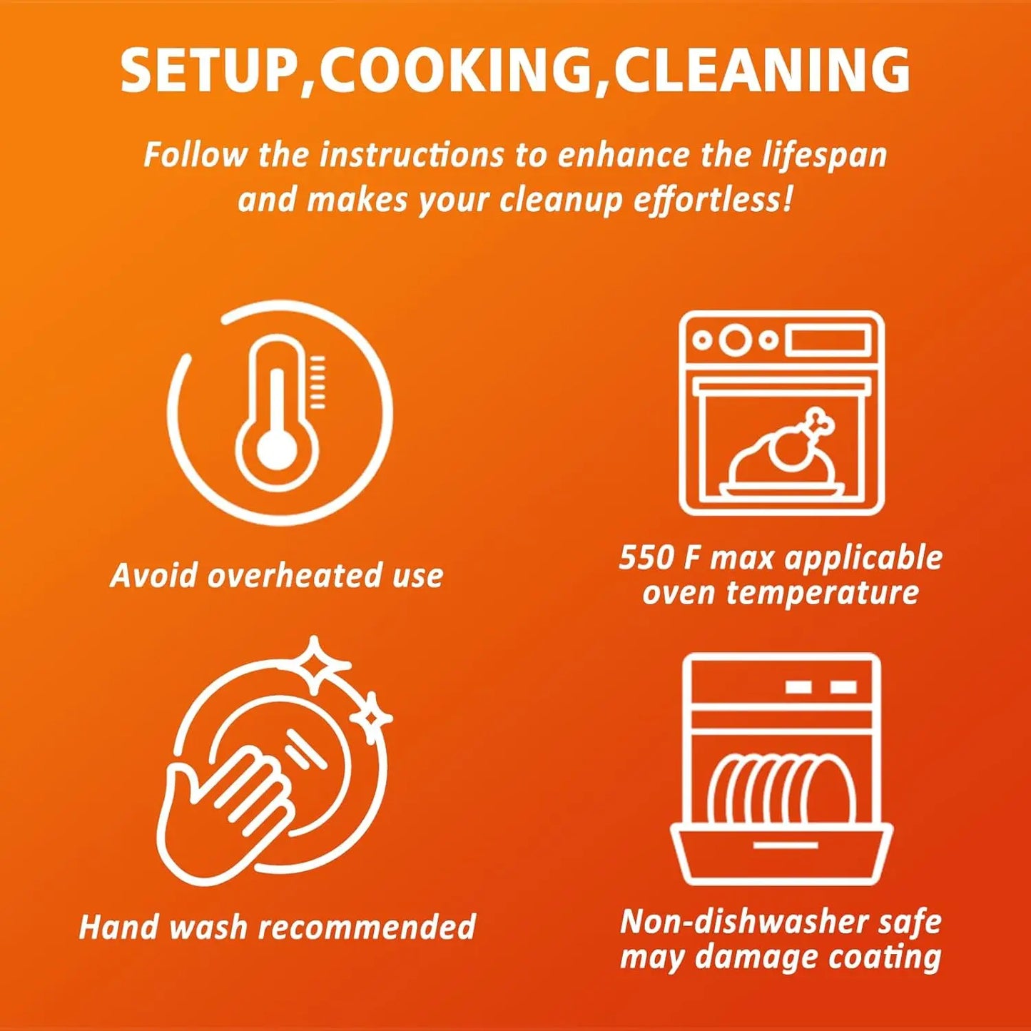 7-Piece Enameled Cast Iron Cookware Set