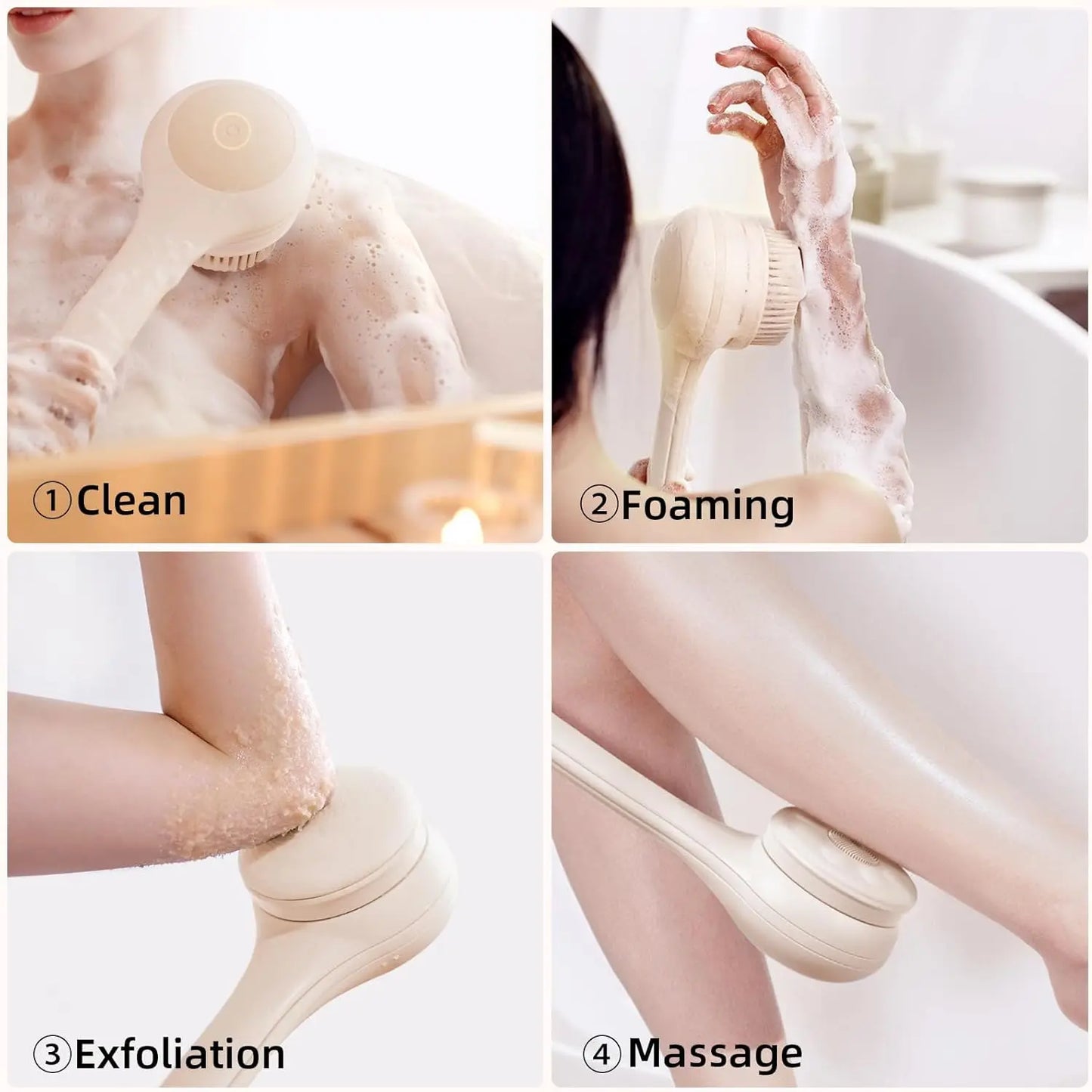 Electric Back Scrubber for Bathing