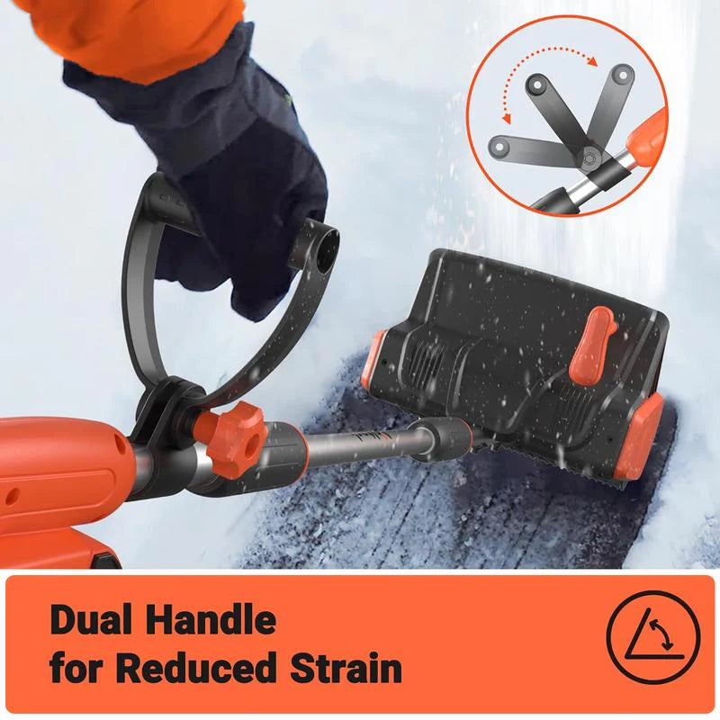 Cordless snow shovels