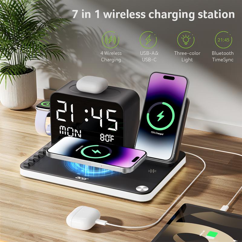 7-in-1 wireless charging station