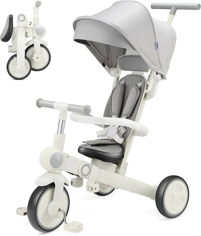 7-in-1 Grow-with-Me Toddler Tricycle