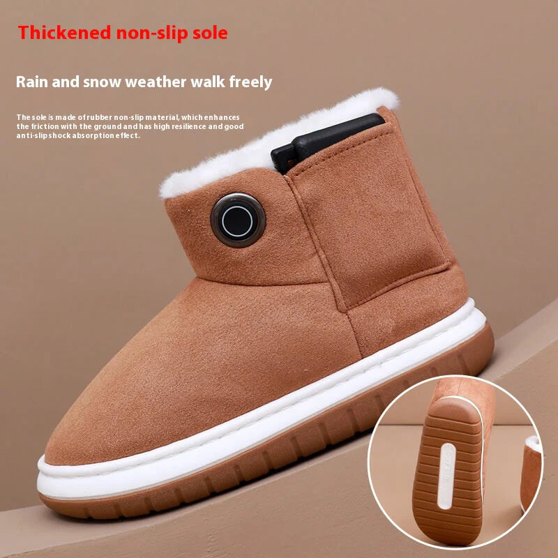 Electric Heating Boots – USB Heated Cotton Shoes
